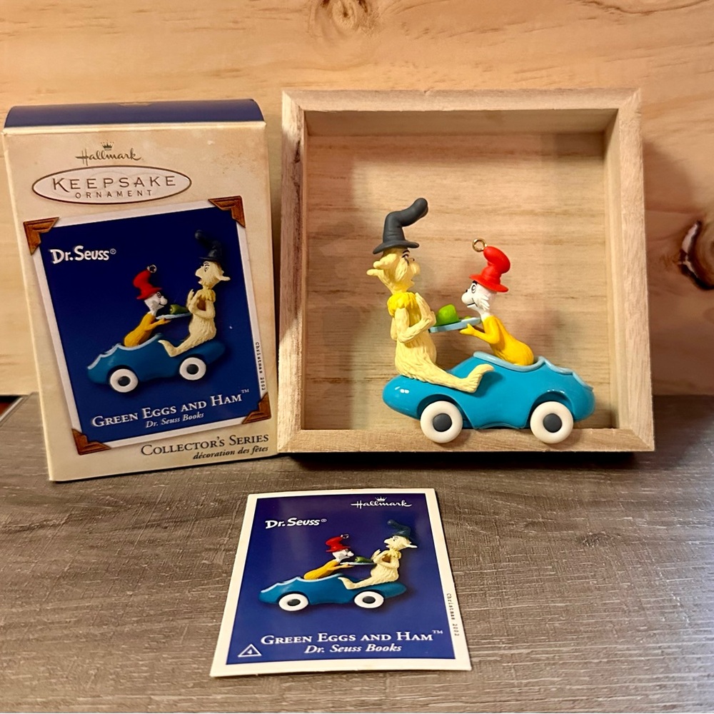Green Eggs and Ham Collector’s Series Keepsake Ornamant